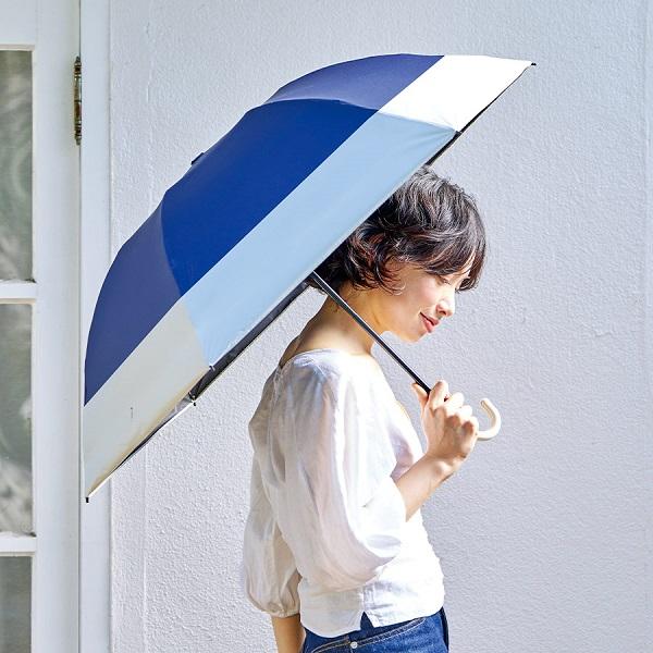 ドーム型 折りたたみ傘 晴雨兼用 日傘 ツートンカラー UVカット 日焼け対策グッズ ドーム型ツートーン遮光折りたたみ傘