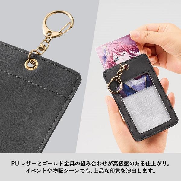 ICカードケース パスケース カードケース PUレザー 推し活グッズ 記念品 ノベルティ カラーカードケース