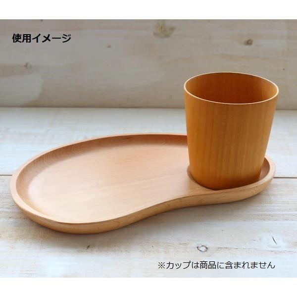 コーヒープレート 木製 天然木 プレート フードトレー トレイ お盆 ソーサー